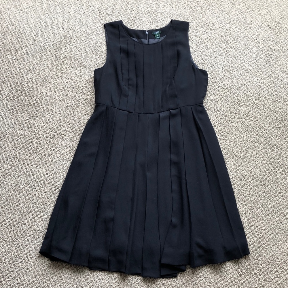 black j. crew dress